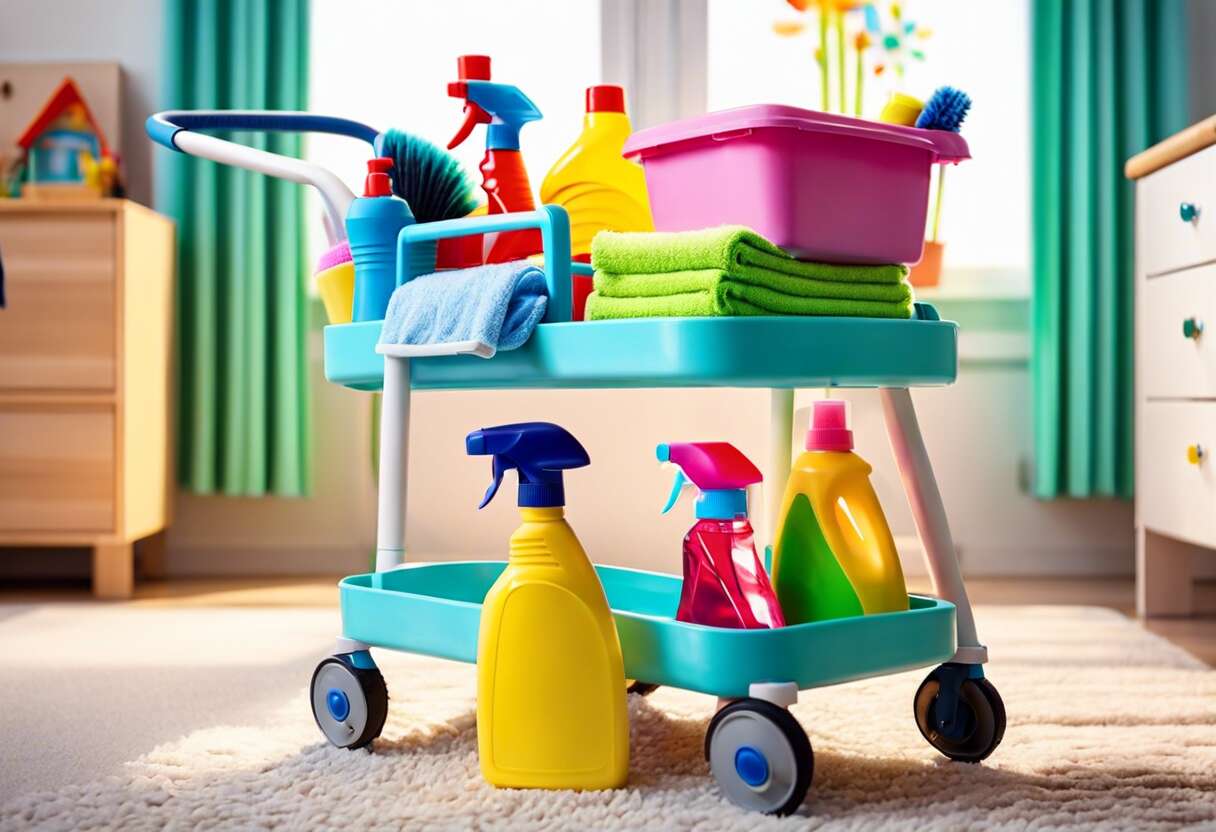 Critères essentiels pour choisir le chariot de ménage idéal pour vos enfants