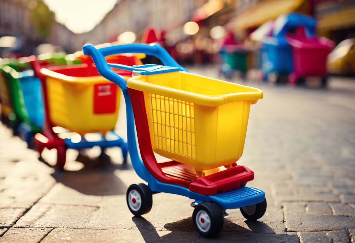 Les différents types de chariots de ménage jouets disponibles sur le marché