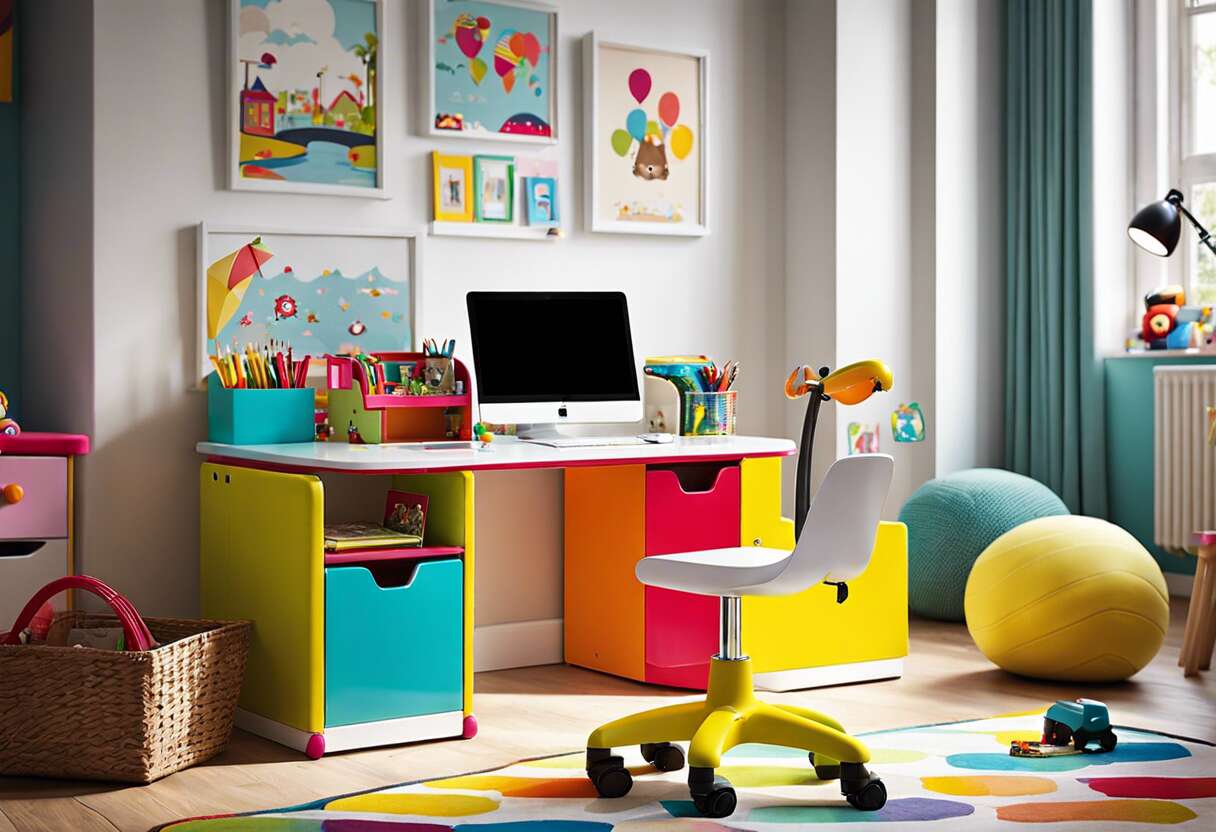 L'importance du choix d'un bureau adapté à l'âge de l'enfant