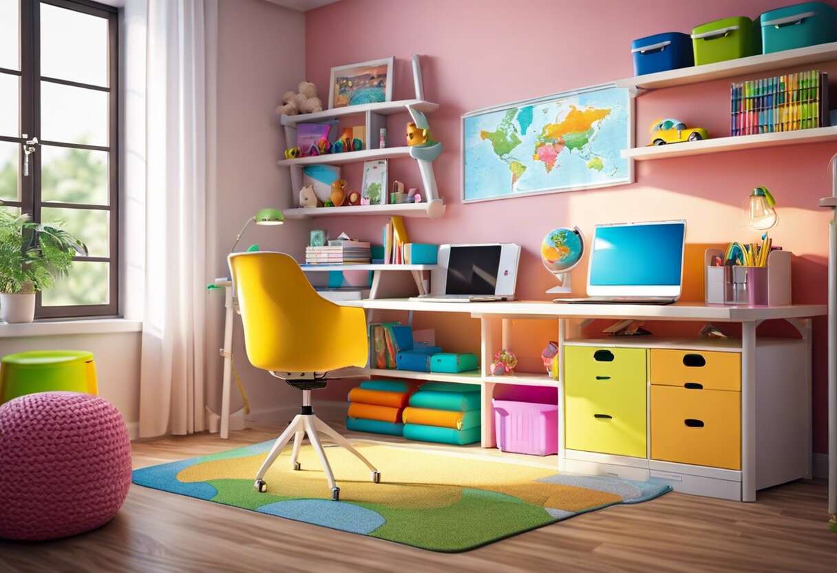 Analyse des besoins de l'enfant pour un espace bureau idéal