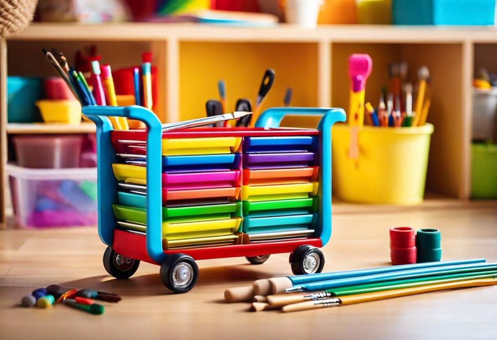 Comment choisir le meilleur chariot de bricolage pour éveiller la créativité des enfants ?