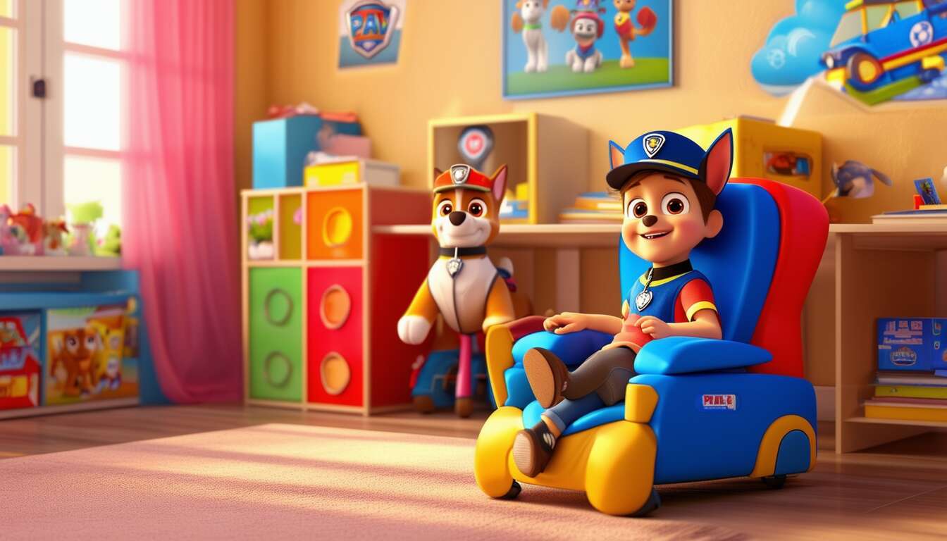 La magie de pat' patrouille : choisir la chaise de bureau idéale pour votre enfant