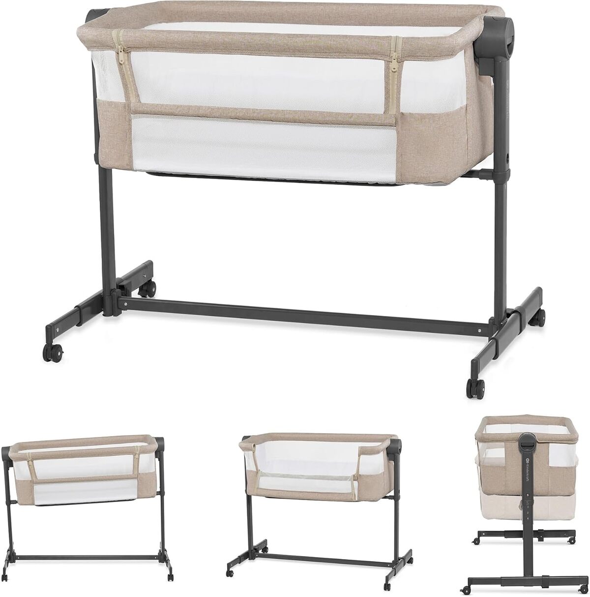 Test : kinderkraft Neste UP 2 lit bébé cododo, confortable et pratique