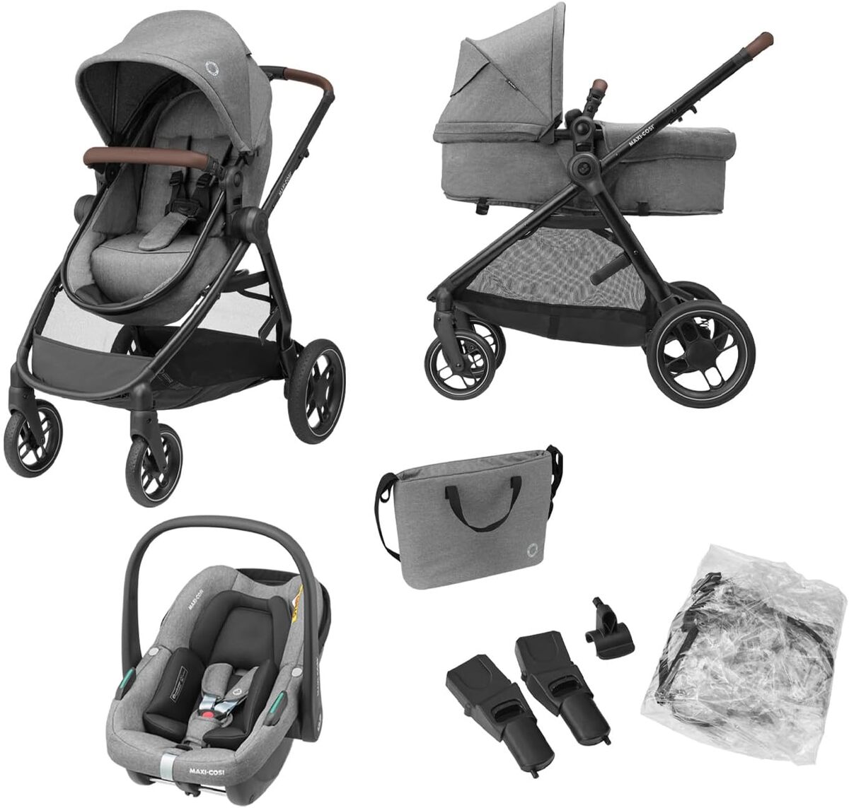 Test : poussette 3 en 1 Maxi-Cosi Zelia S Trio, pratique et complète