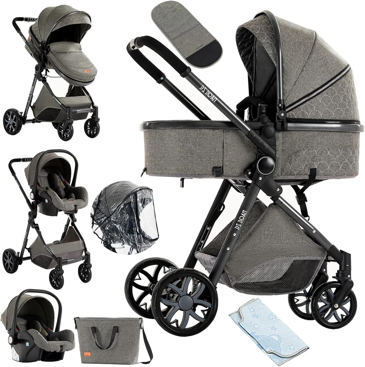 Test : poussette Naddlily V9, confort et praticité au rendez-vous