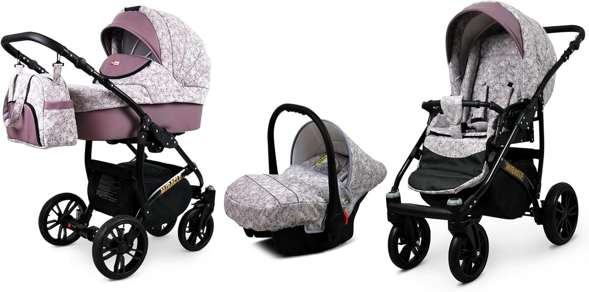 Avis : poussette combinée BabyLux® Miracle 3 en 1