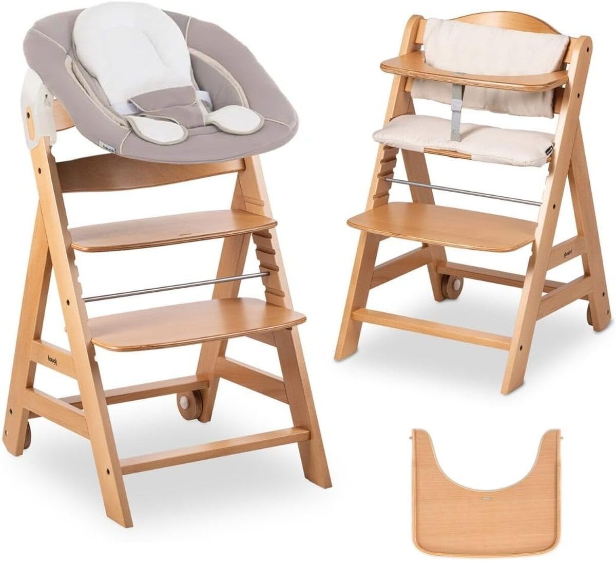 Test chaise haute Hauck Beta Plus : confort et évolutivité au rendez-vous !