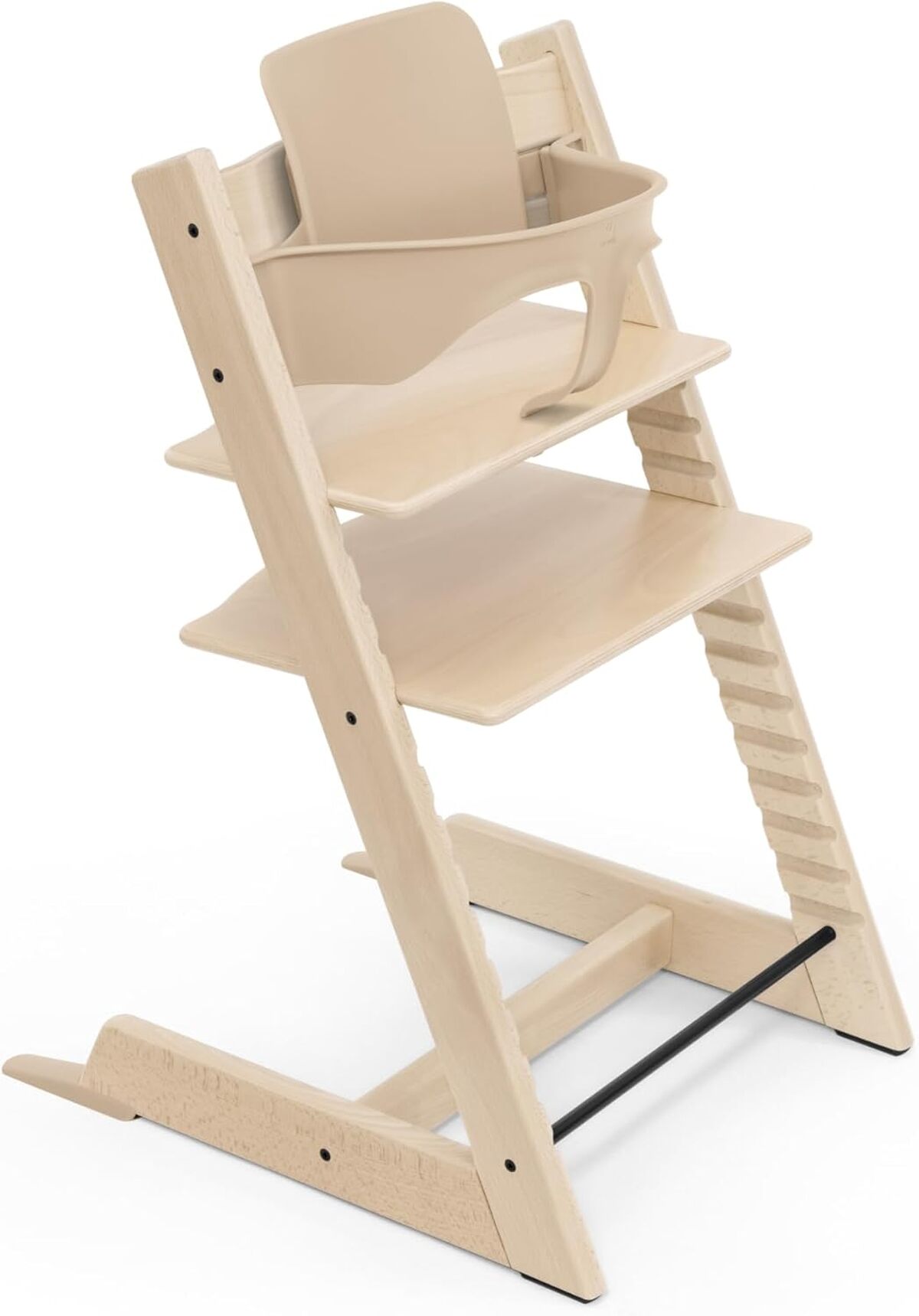 Test de la chaise haute Stokke Tripp Trapp : ergonomie et praticité pour bébé