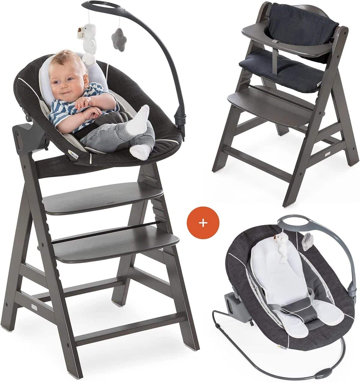 Test : hauck Alpha Plus, la chaise haute évolutive dès la naissance