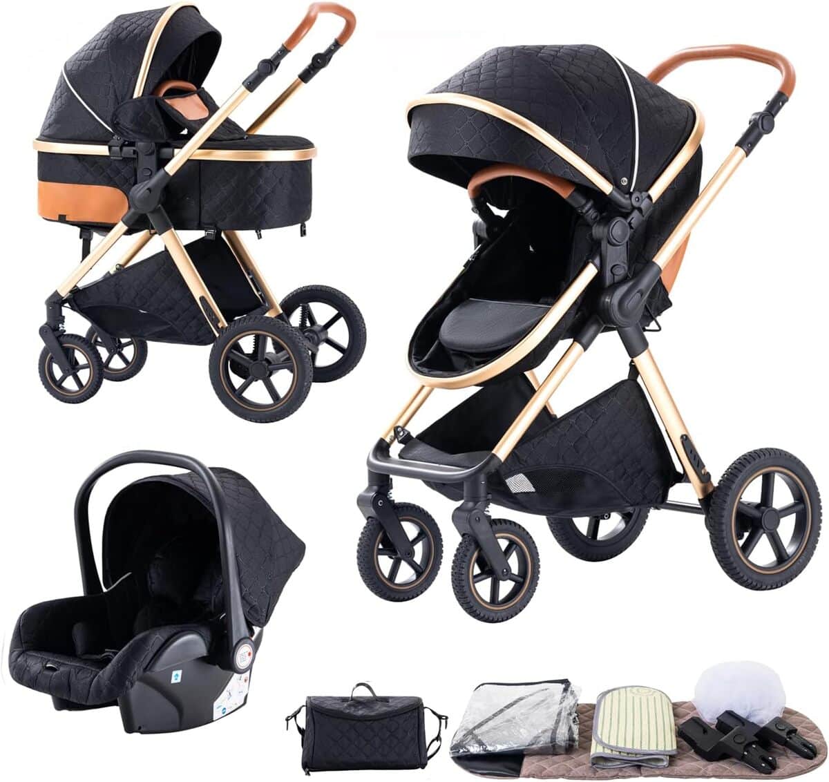 Avis sur la poussette combinée BEBBY 3 en 1