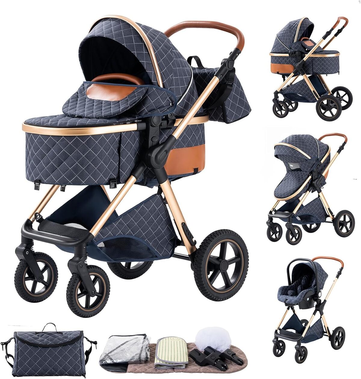Test : poussette 3 en 1 Bebby citadine pliable