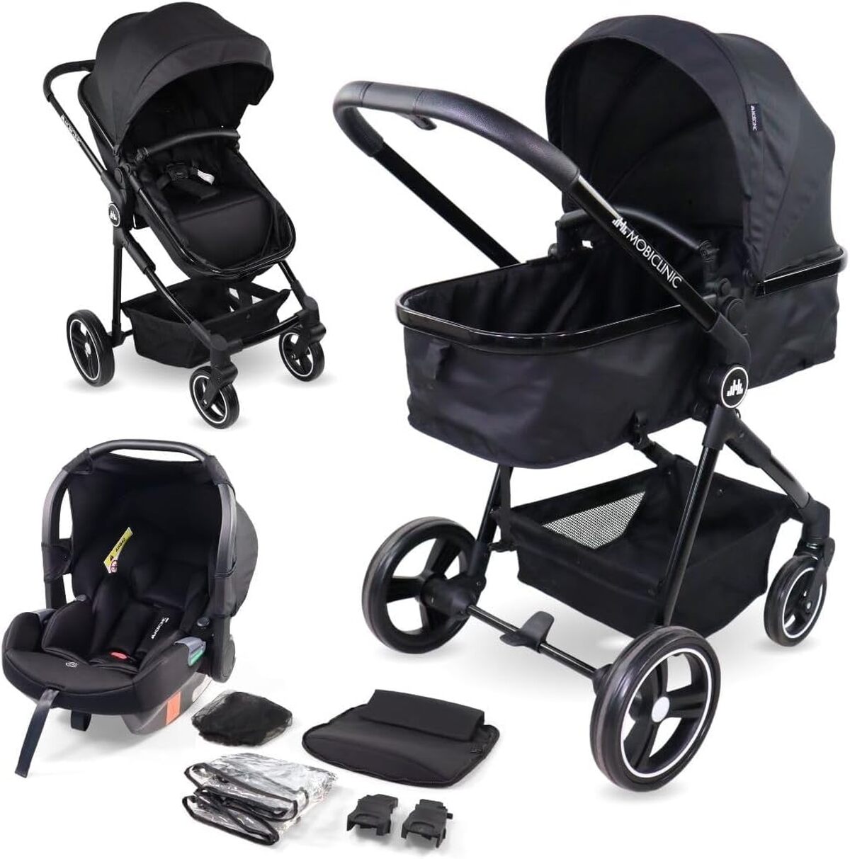 Test : poussette 3 en 1 Mobiclinic® Kids Darky