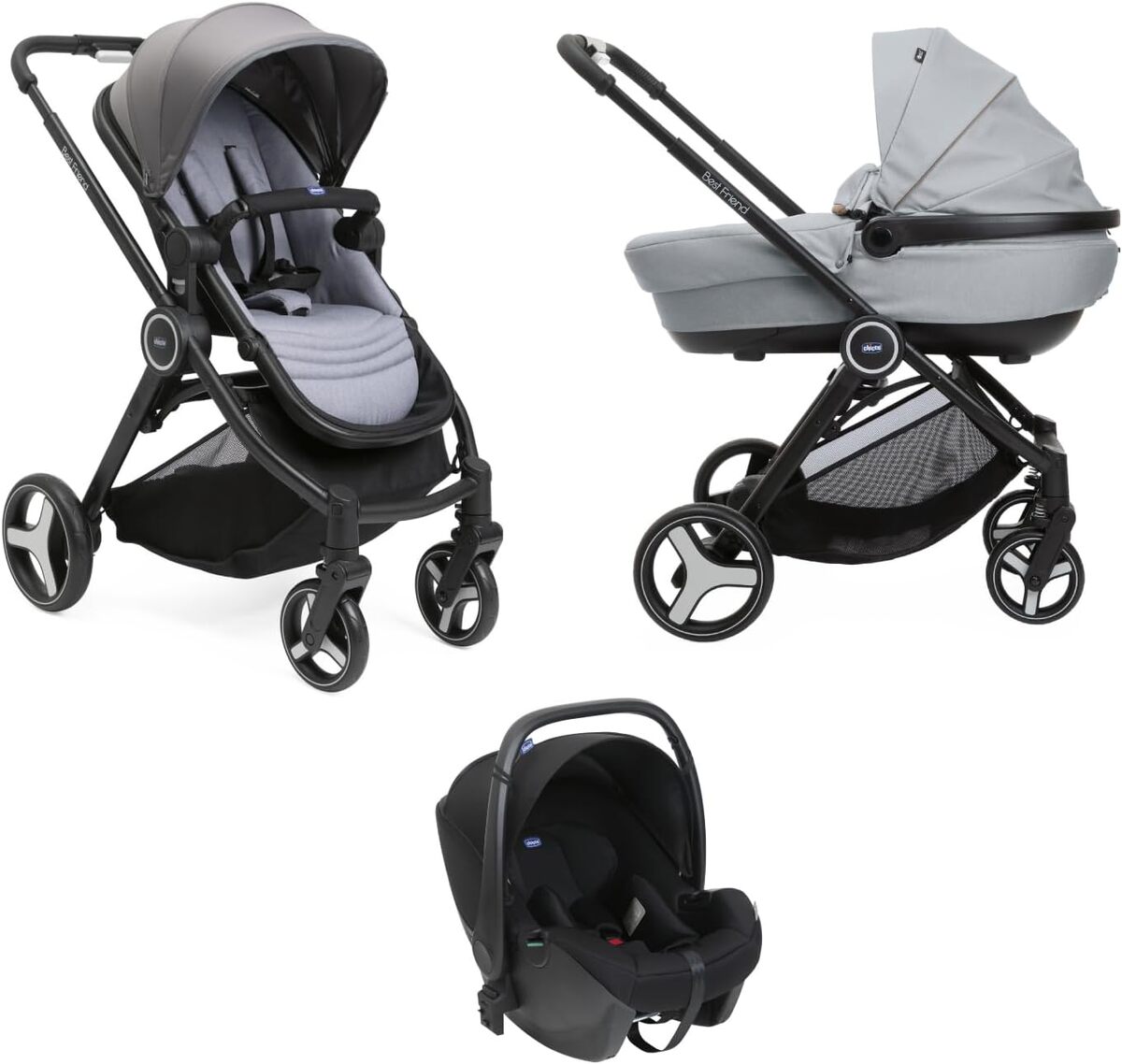 Test Chicco Trio Best Friend : poussette et siège auto compacts