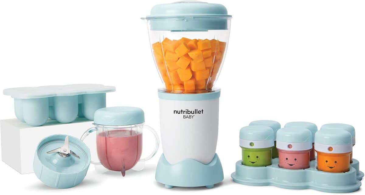 Test du baby blender Nutribullet NBY100 : efficacité et sécurité pour bébé