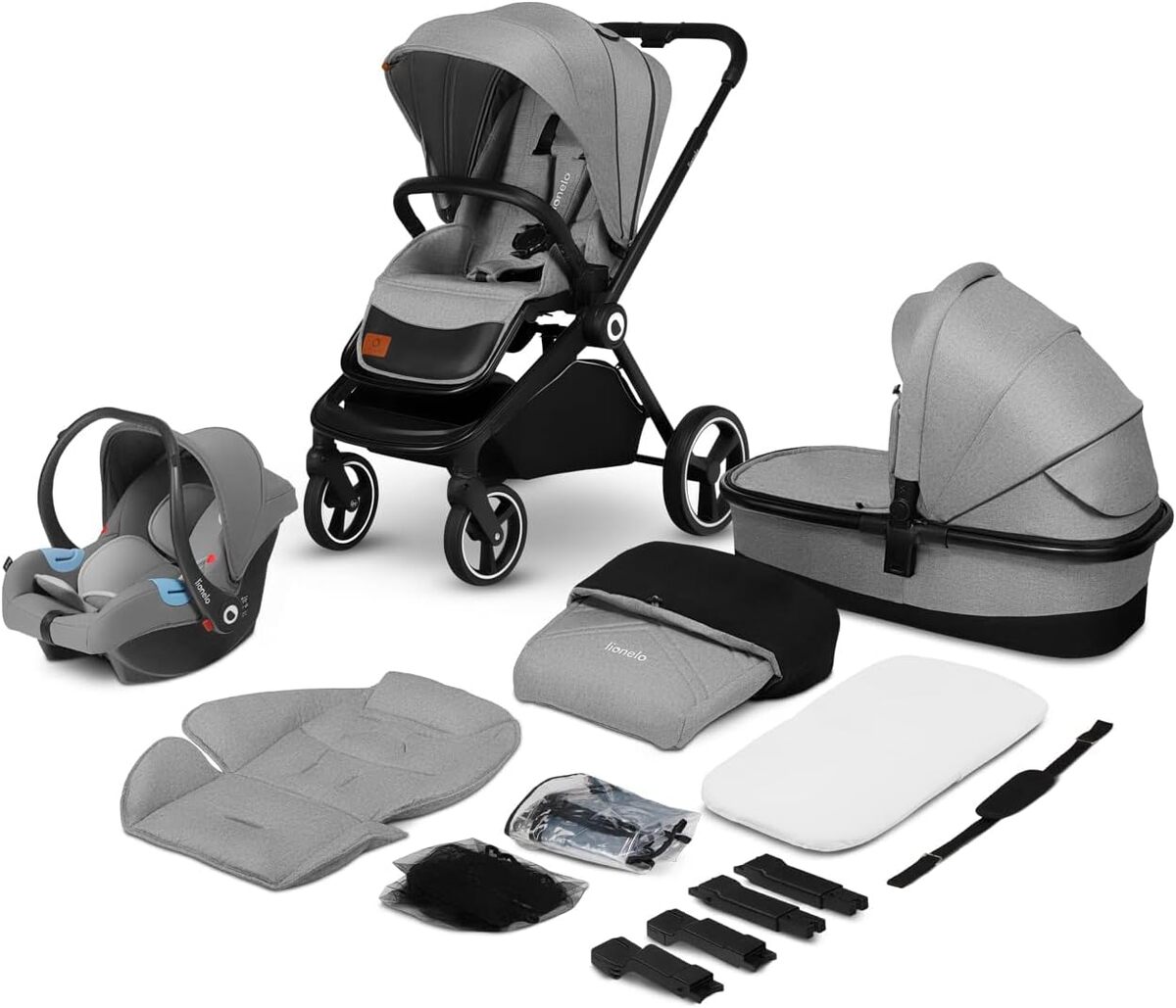 Test : lionelo Mika, la poussette bébé 3 en 1 compacte et pratique