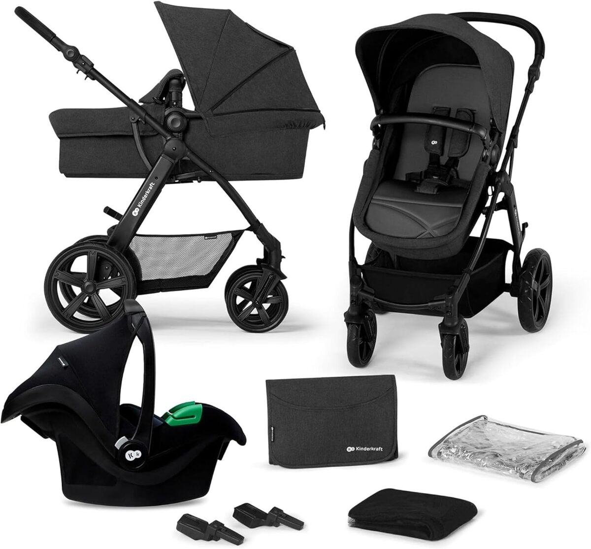 Test : poussette 3 en 1 Kinderkraft MOOV CT