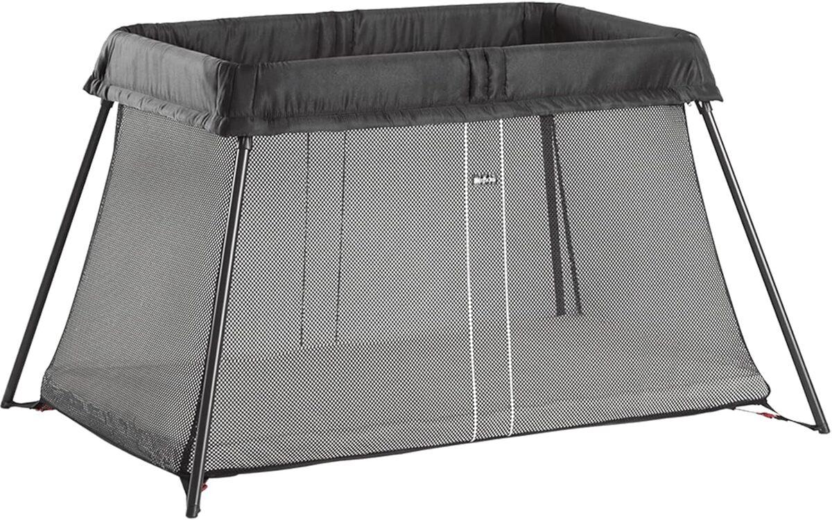 Test du BabyBjörn lit parapluie light noir