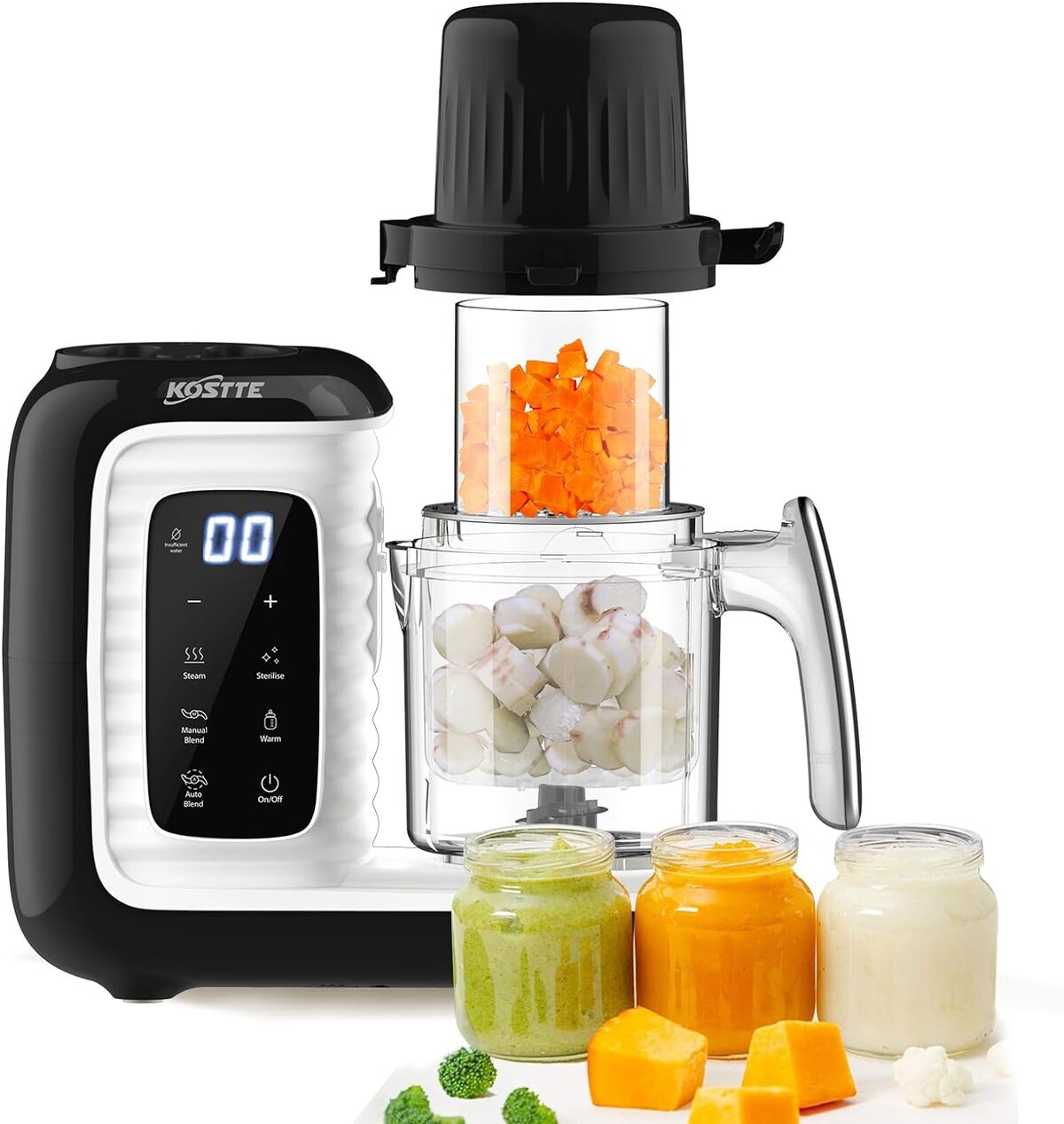 Test du KOSTTE : le cuiseur-mixeur ultime pour bébé