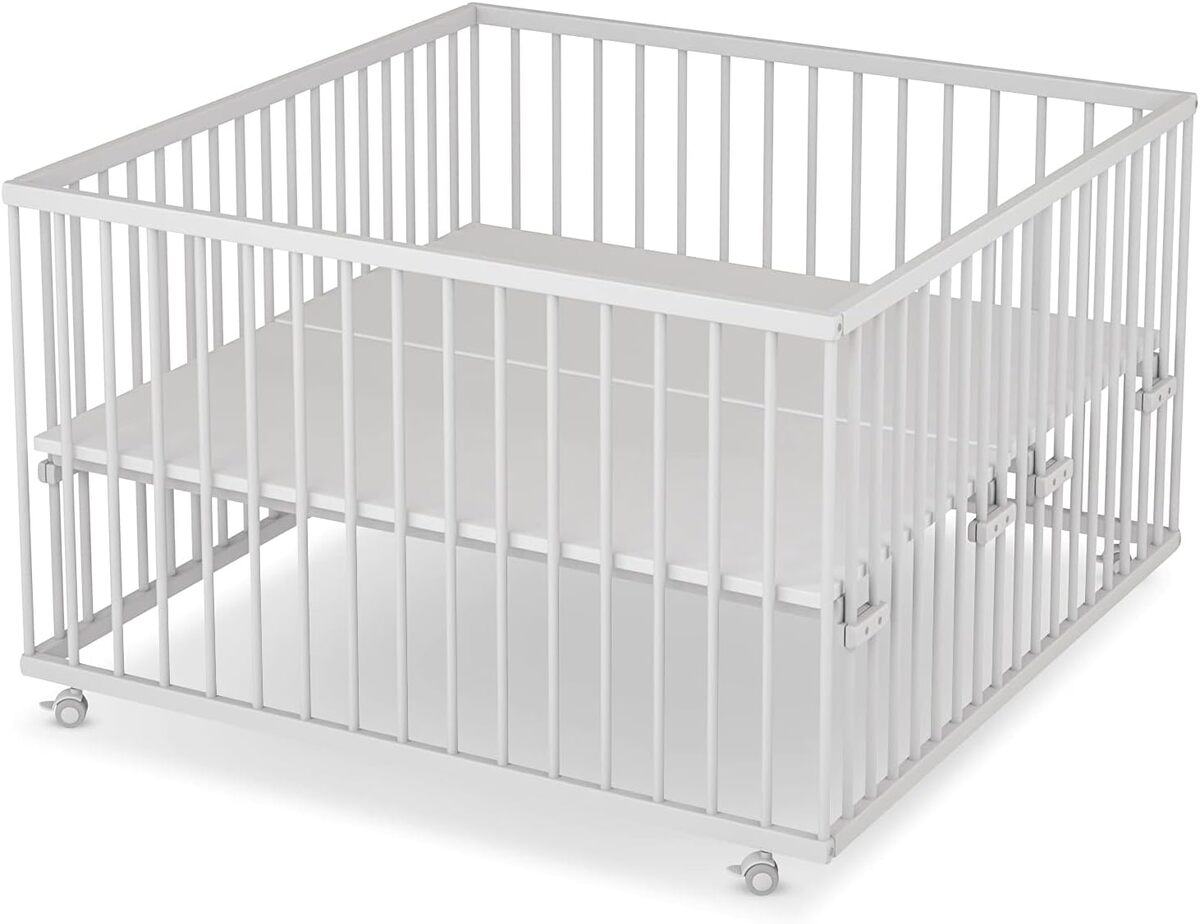 Test du parc à bébé Sämann® : modèle 120x120 cm réglable en hauteur
