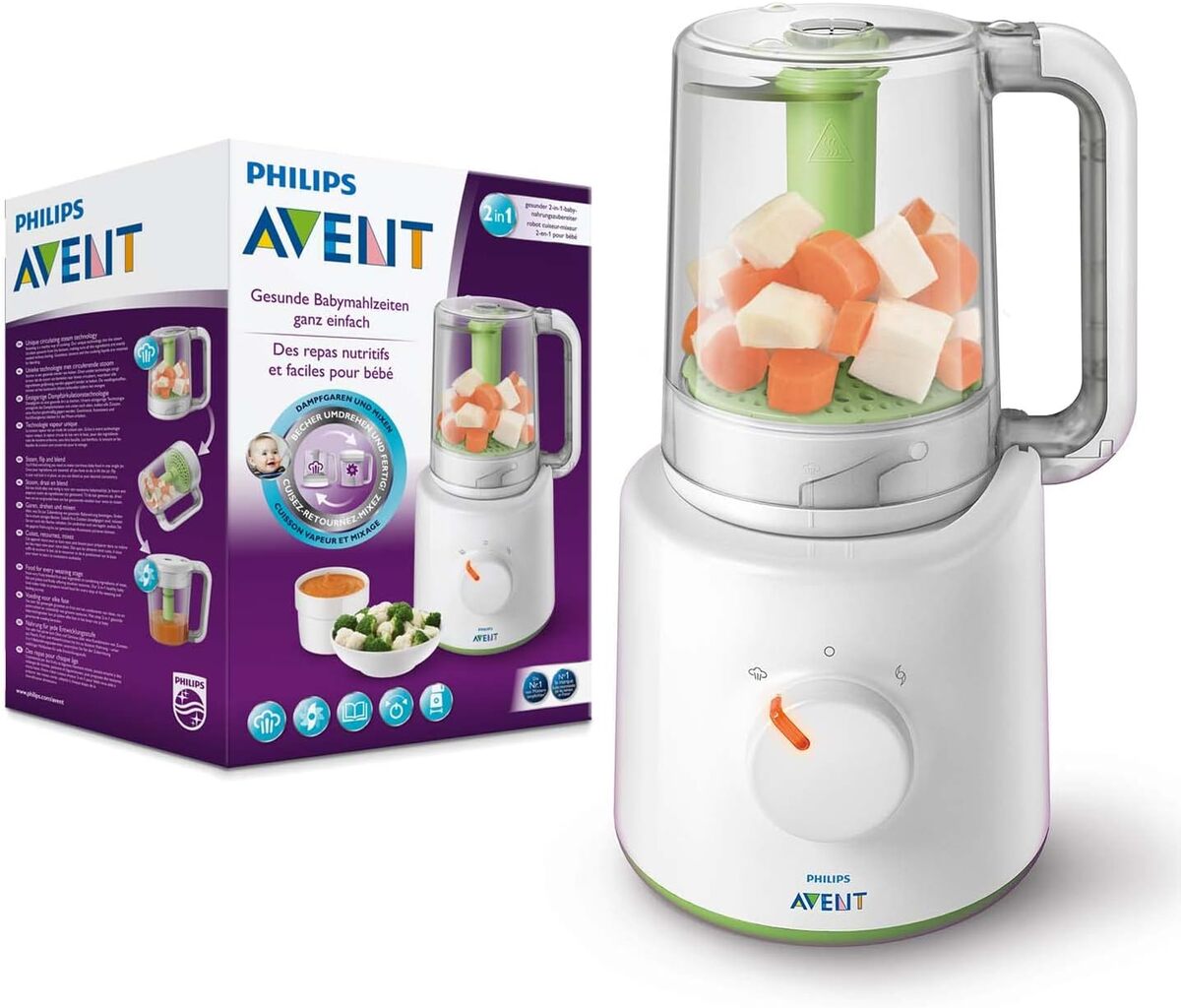 Test du robot mixeur-blender Philips Avent SCF870/20