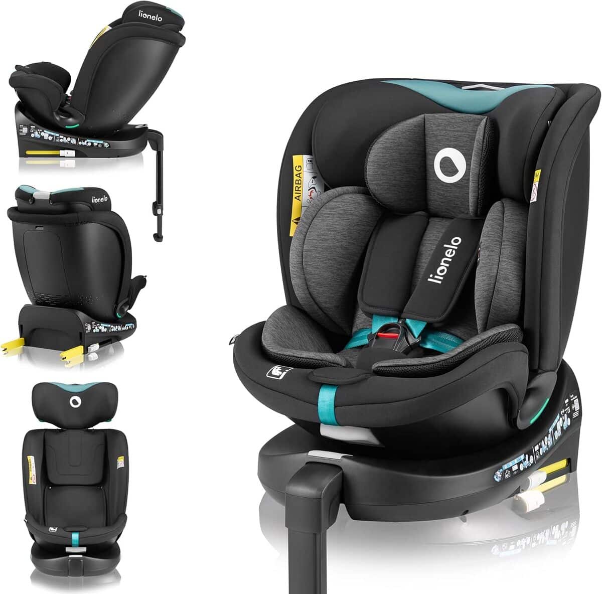 Test du siège auto Lionelo Navy i-Size 360° : sécurité et confort pour votre enfant
