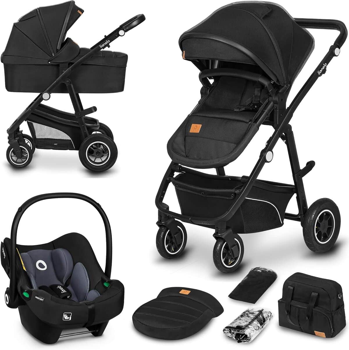 Test : lionelo Bianka poussette 3 en 1 pratique et polyvalente