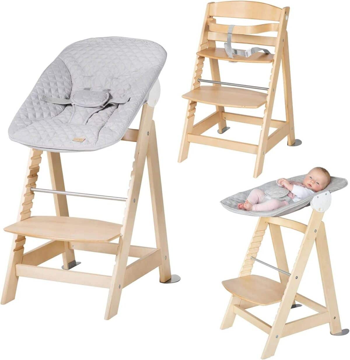 Test : chaise haute évolutive roba Born Up 2en1 + transat inclinable