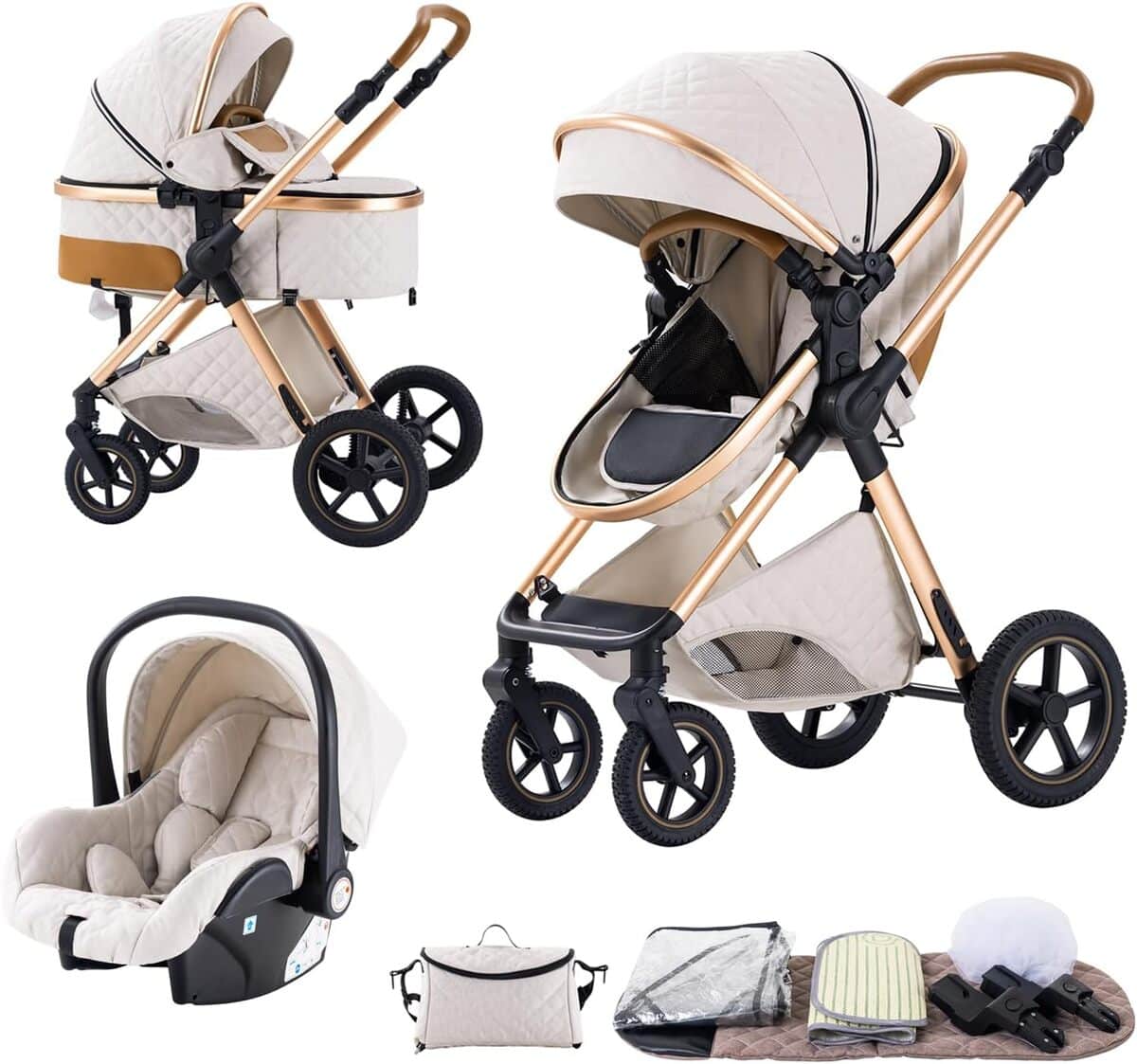 Test : poussette 3 en 1 Bebby compacte et pratique