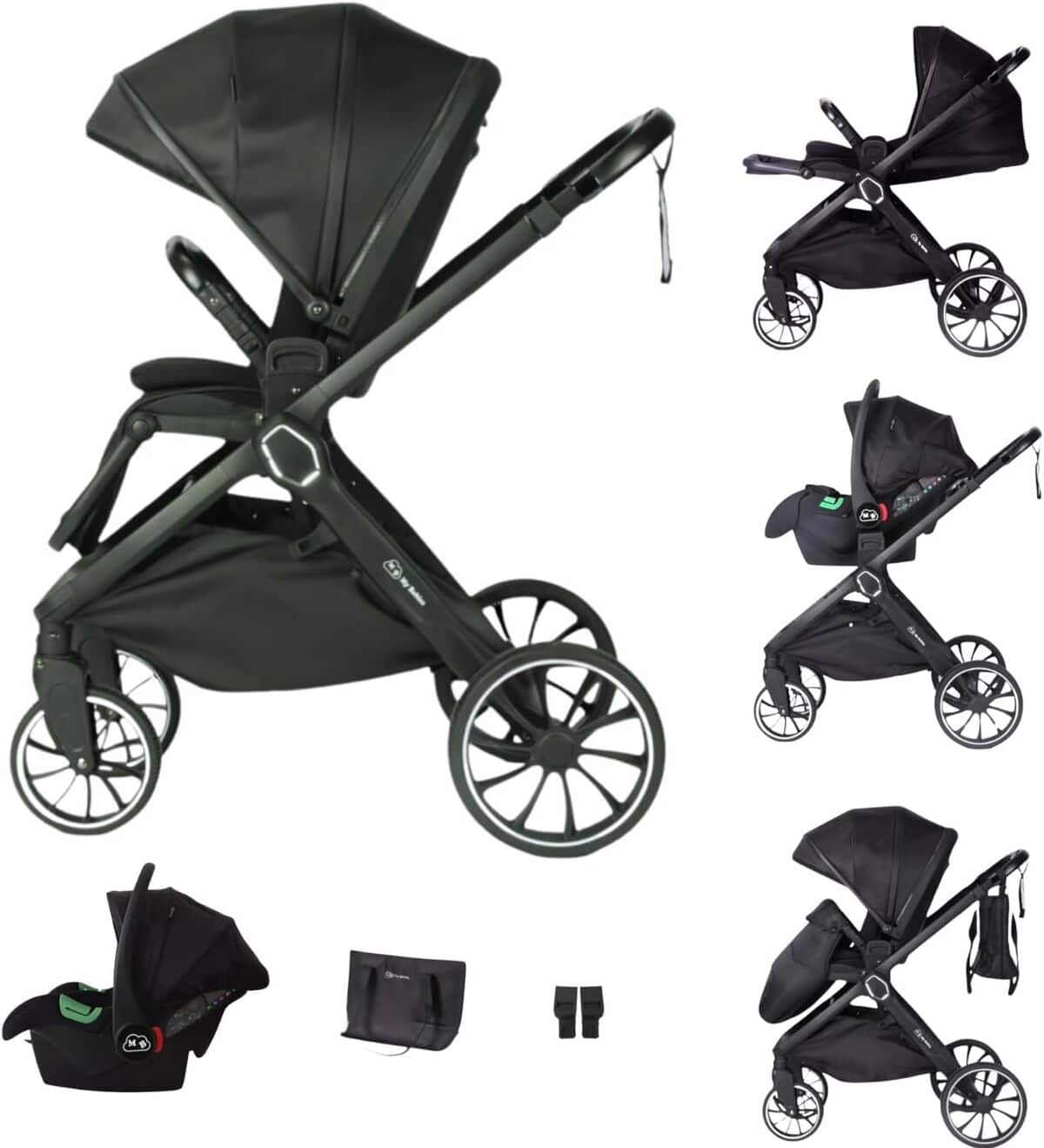 Test : poussette 3 en 1 MB My Babies compacte et évolutive