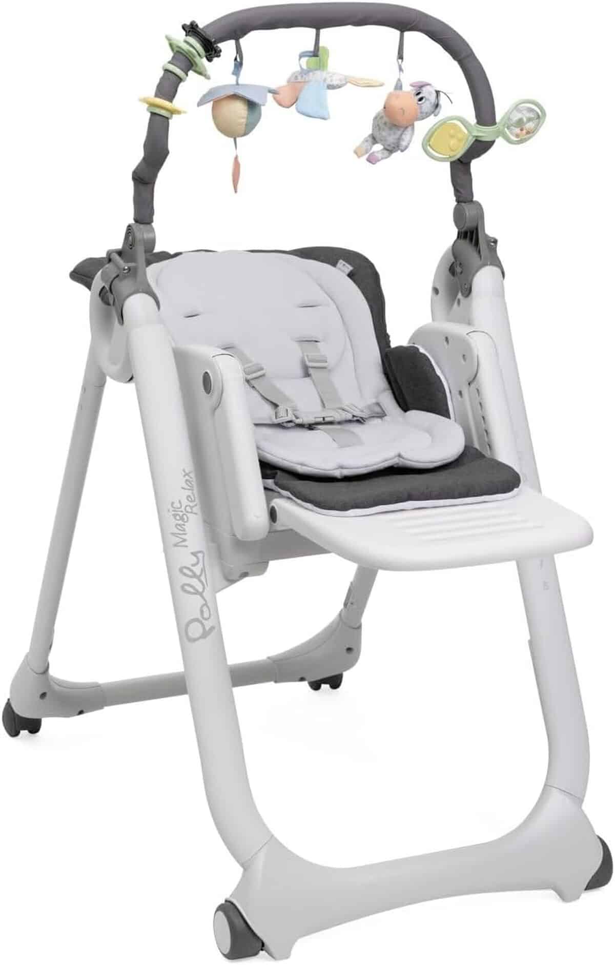Test : chaise haute Chicco Polly Magic Relax évolutive et pliable