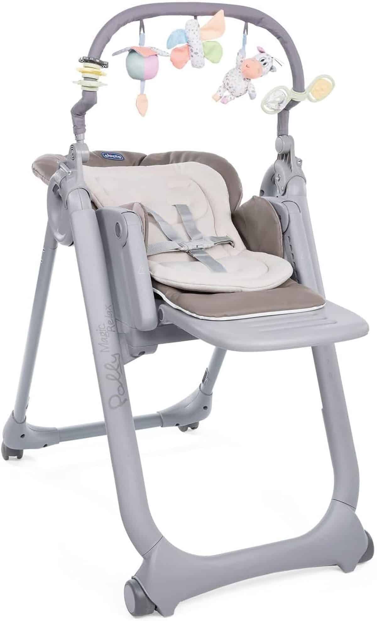 Test de la chaise haute Chicco Polly Progres5 : évolutive et convertible