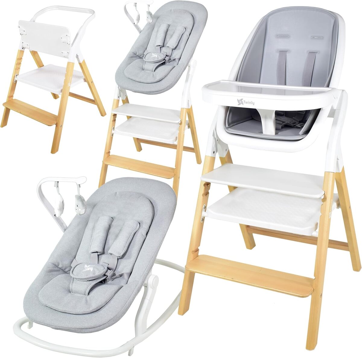 Test de la chaise haute évolutive 5 en 1 Alaia par Twinly