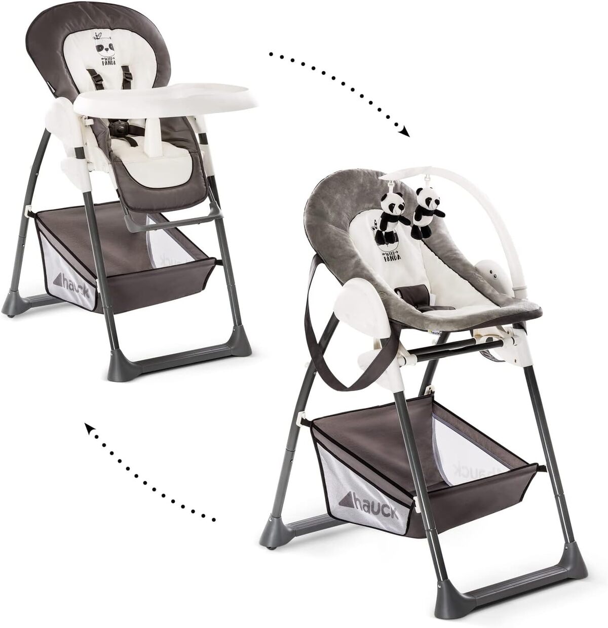 Test de la chaise haute Hauck Sit N Relax Wild Panda : confort et praticité pour bébé