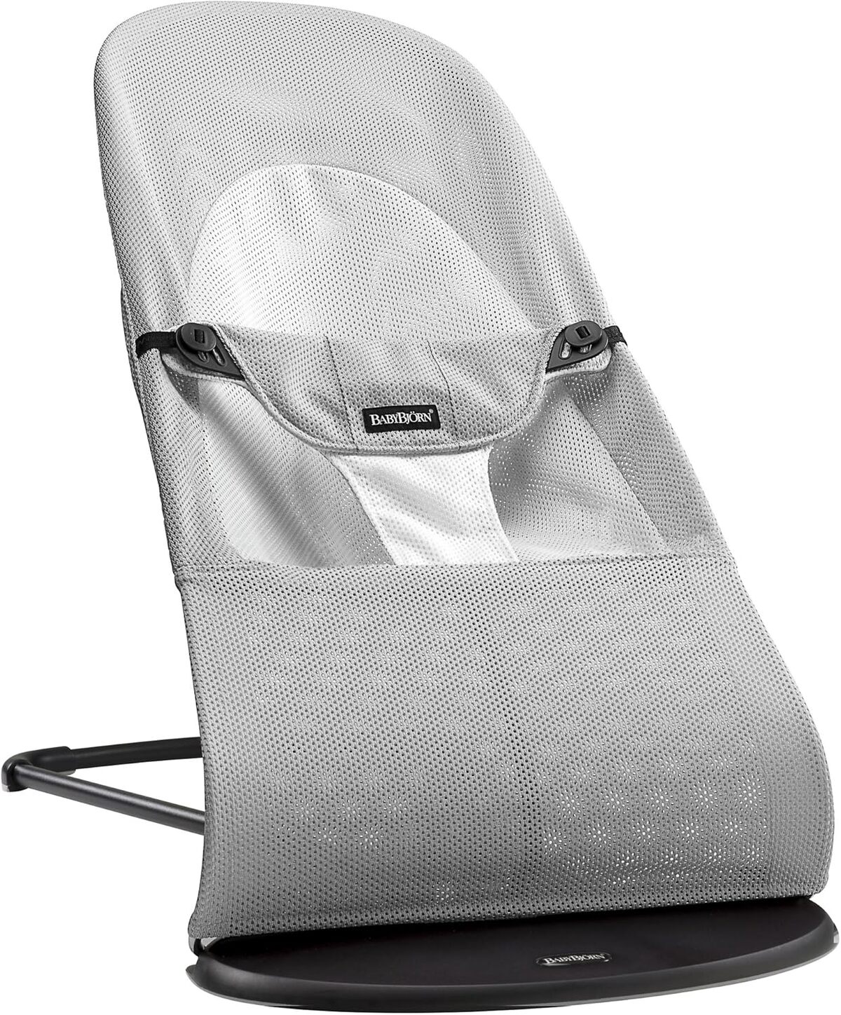 Test : babyBjörn Transat Balance Soft en mesh argent/blanc