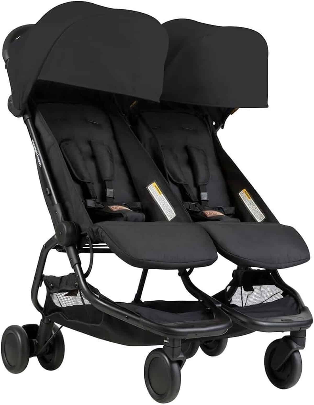 Test de la poussette double Mountain Buggy Nano Duo - Black