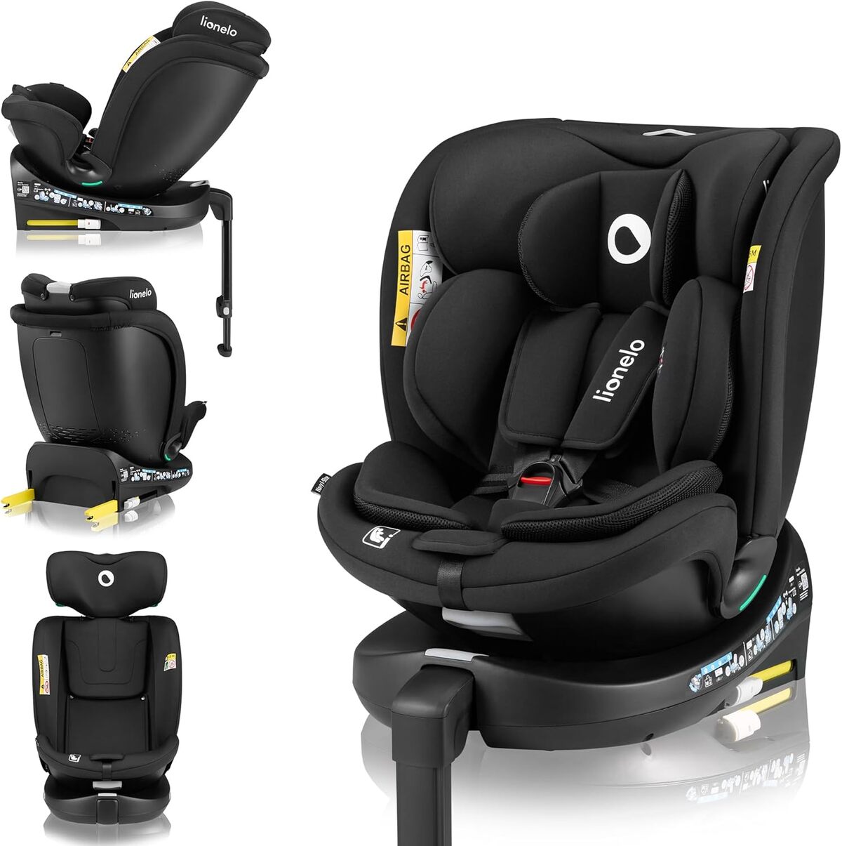 Test du siège auto Lionelo Navy i-Size 360° : sécurité et praticité