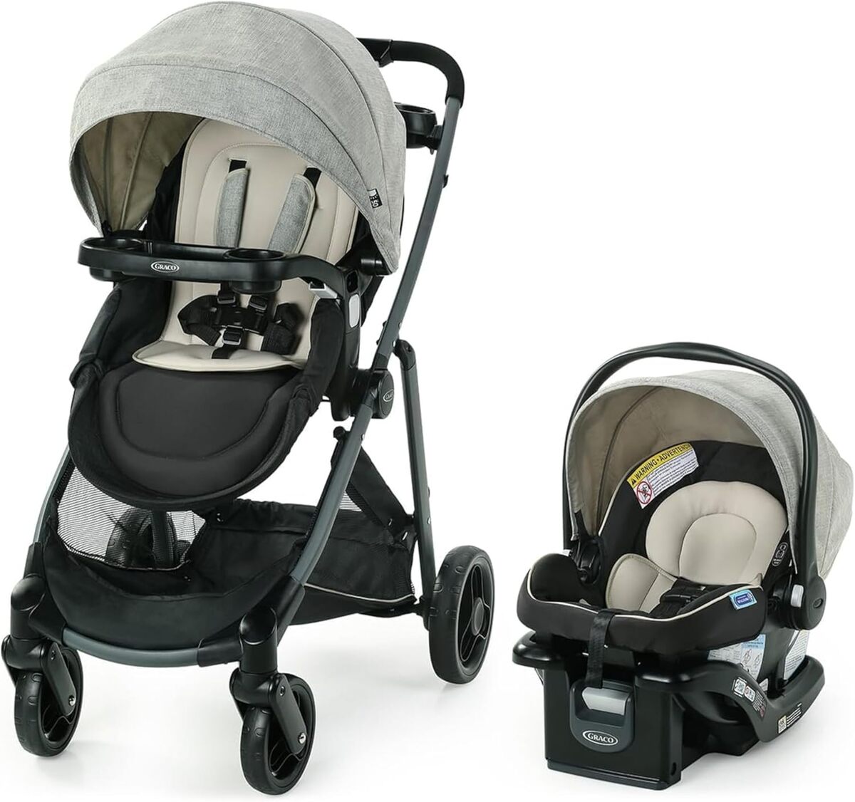 Test : graco Modes Element LX, poussette avec siège réversible et siège auto