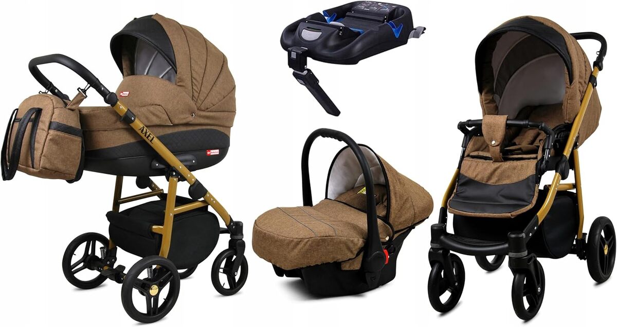 Test poussette combinée Axel 4 en 1 de BabyLux