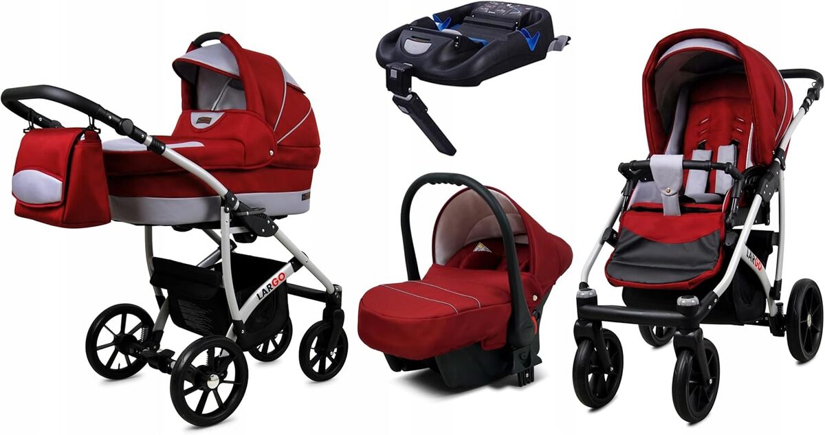 Test poussette combinée BabyLux Largo 4 en 1
