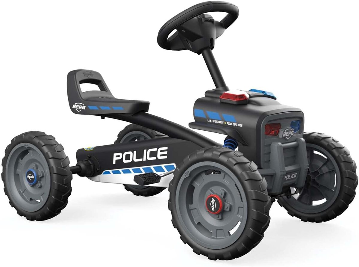Test Berg Buzzy Police : le kart à pédale pour enfants