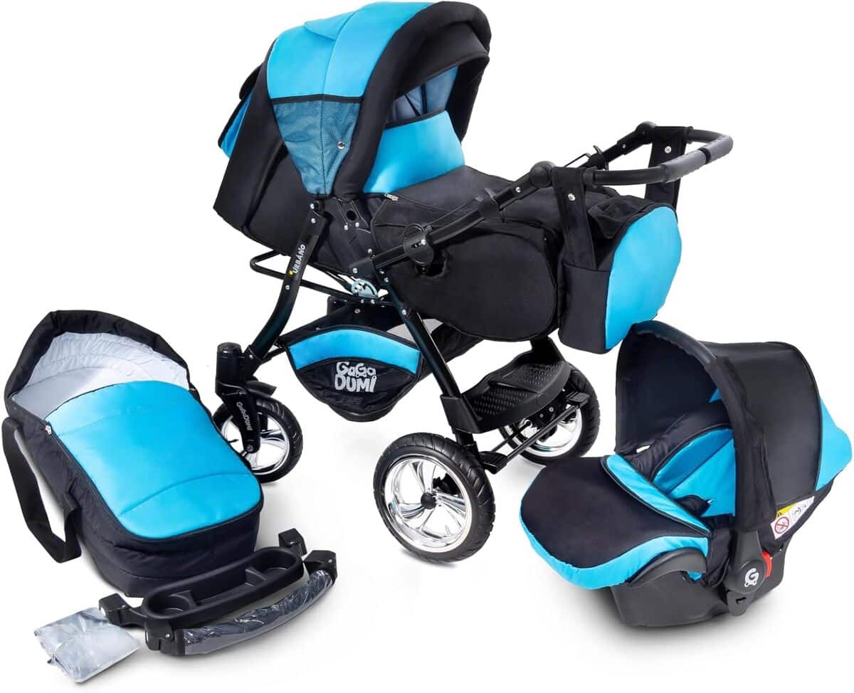 Test de la poussette GaGaDumi Urbano 3 en 1