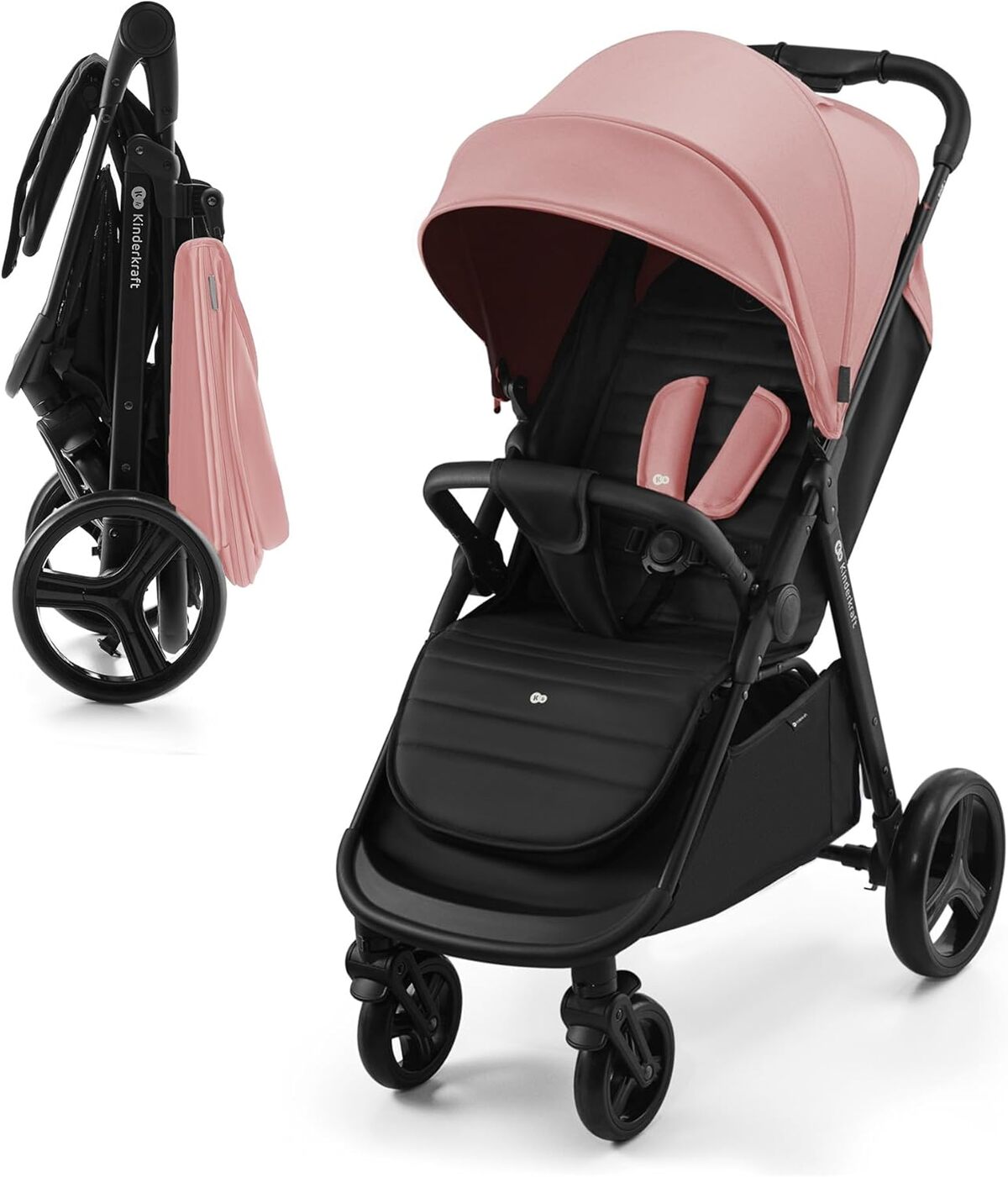 Test de la poussette Kinderkraft RINE - Vital Pink