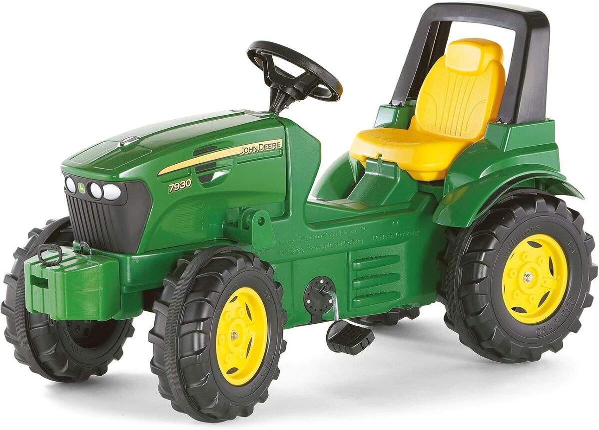Test du rollyFarmtrac John Deere 7930 : le tracteur à pédales idéal pour enfants