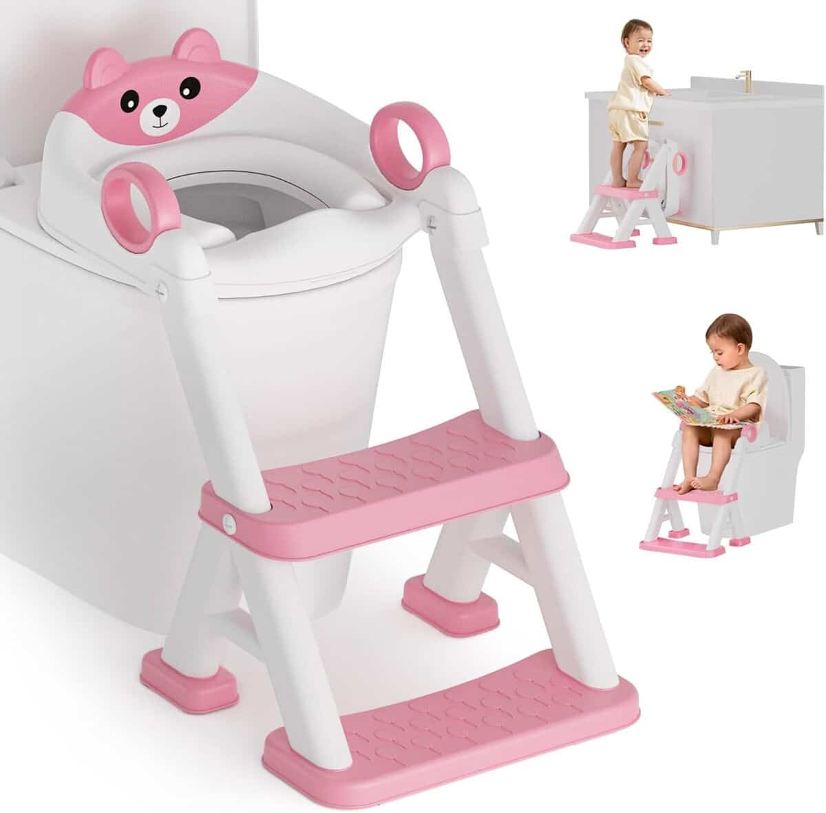 Test du siège de toilette 2 en 1 pour tout-petits