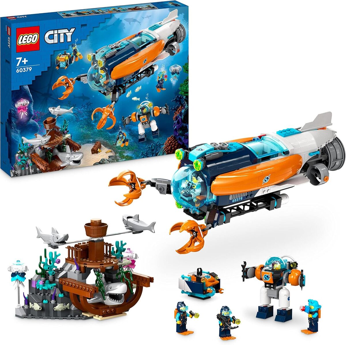 Test du sous-marin LEGO 60379 City : exploration des profondeurs