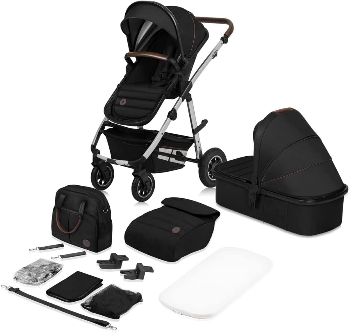 Test Lionelo Amber 2 in 1 : poussette multifonctionnelle