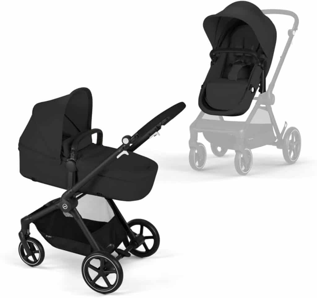 Test : poussette Cybex Gold EOS 2-en-1 de la naissance à 22 kg