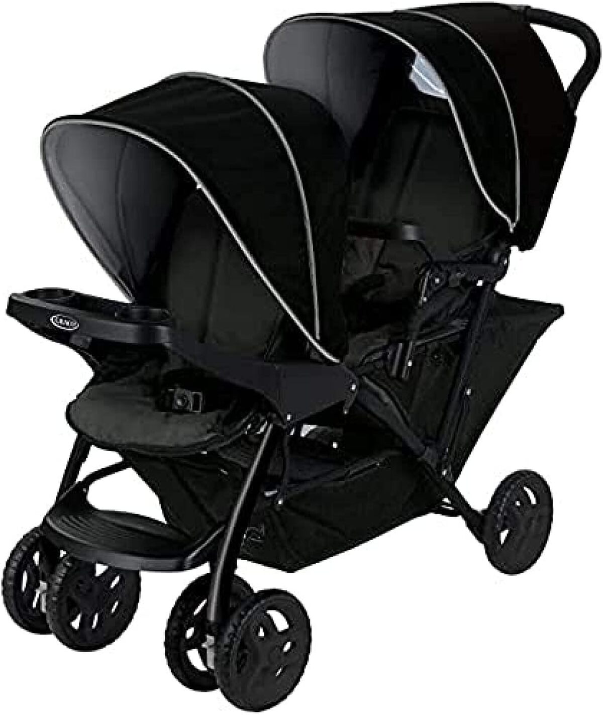 Test : poussette Graco Stadium Duo, bicolore