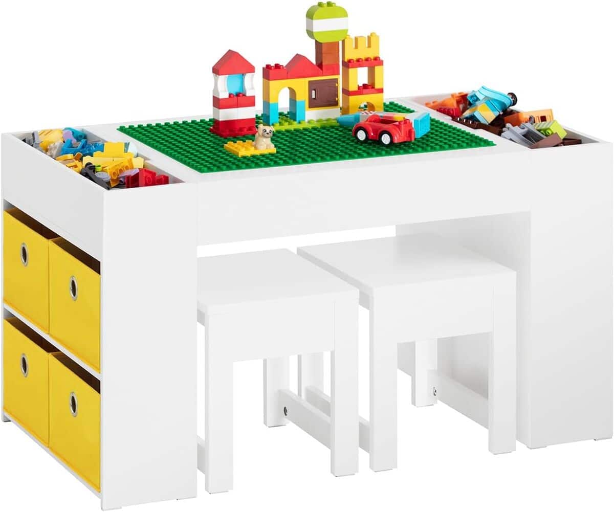 Test : table enfant avec chaises SoBuy KMB75-W, pratique et ludique