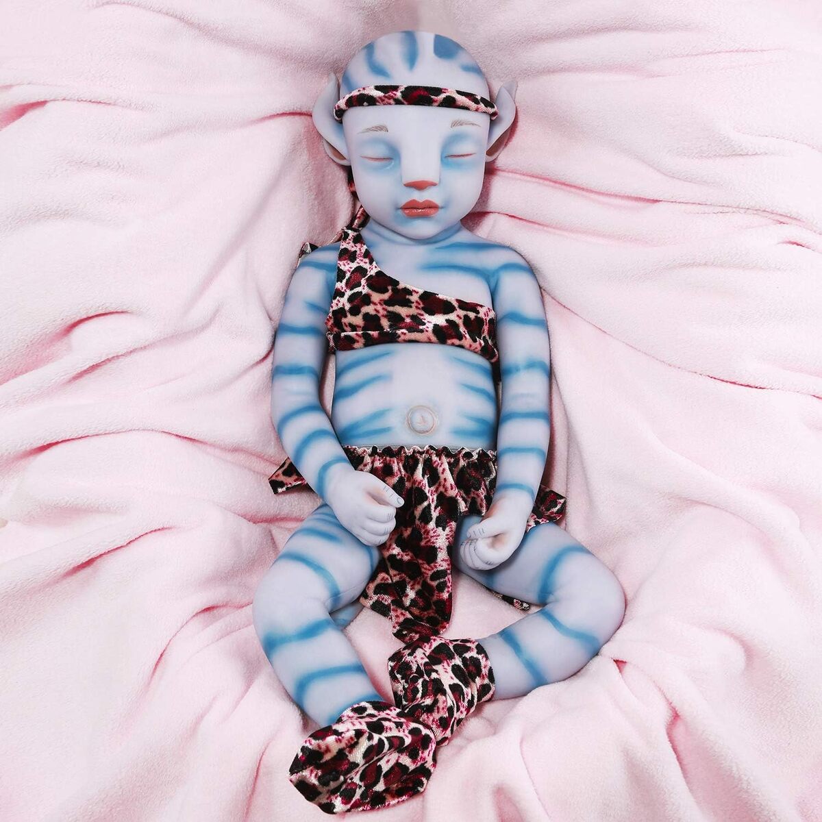 Test de la poupée bébé Vollence 51cm en silicone, modèle Avatar garçon